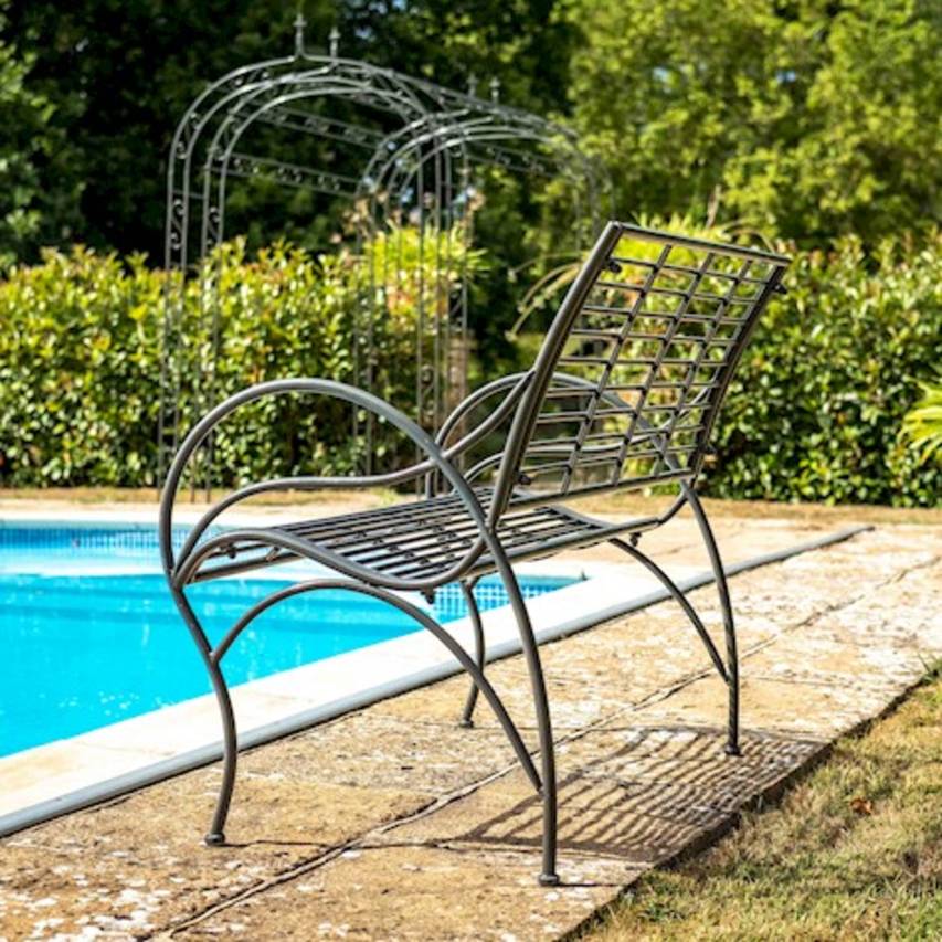 Amalfi bench - umbra grey - Image 3