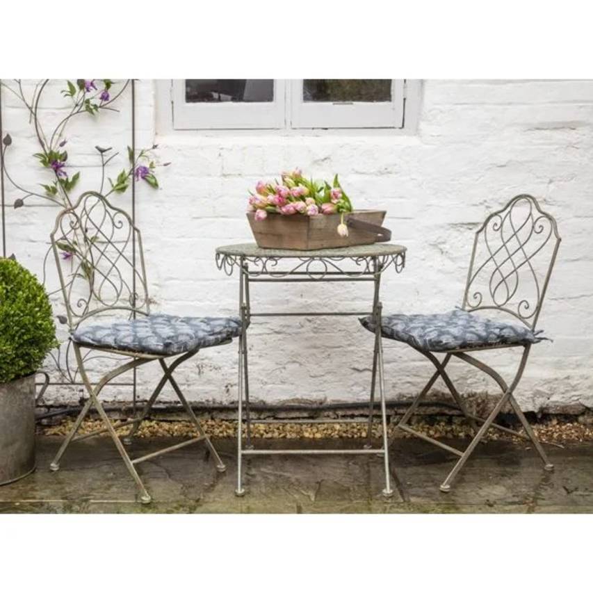 Avalon 3 piece bistro set - green rust - Image 3