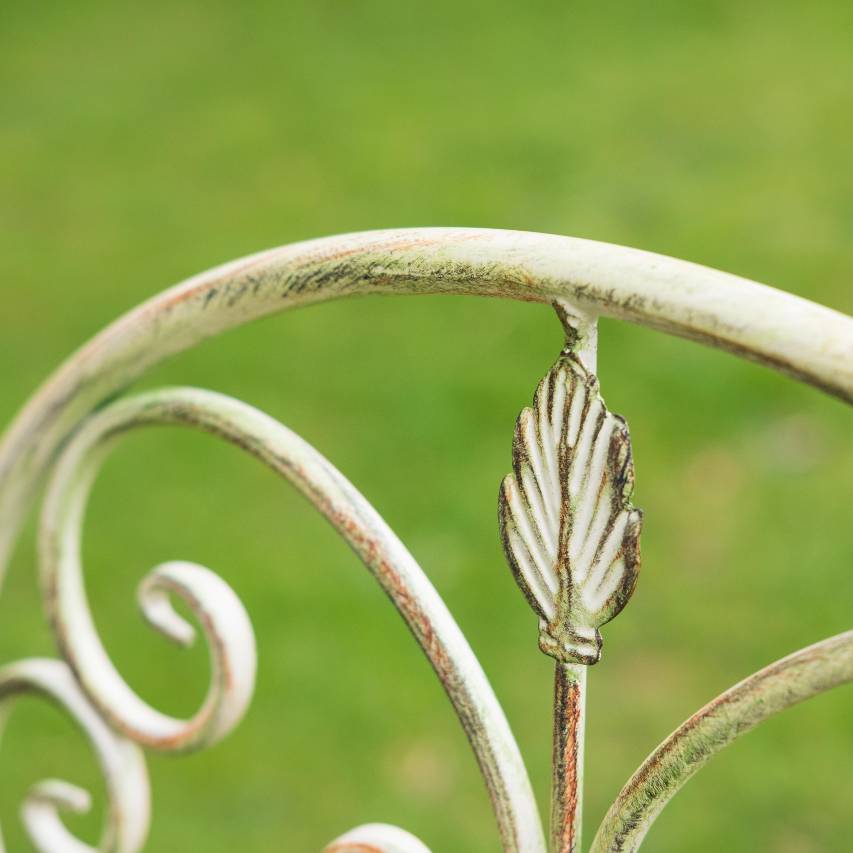 Blaisdon bistro set - cream - Image 3