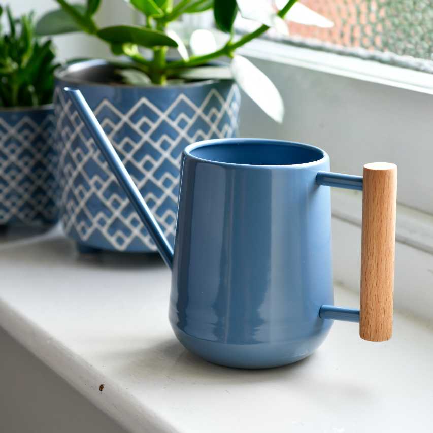 Burgon and Ball indoor watering can - heritage blue - Image 4