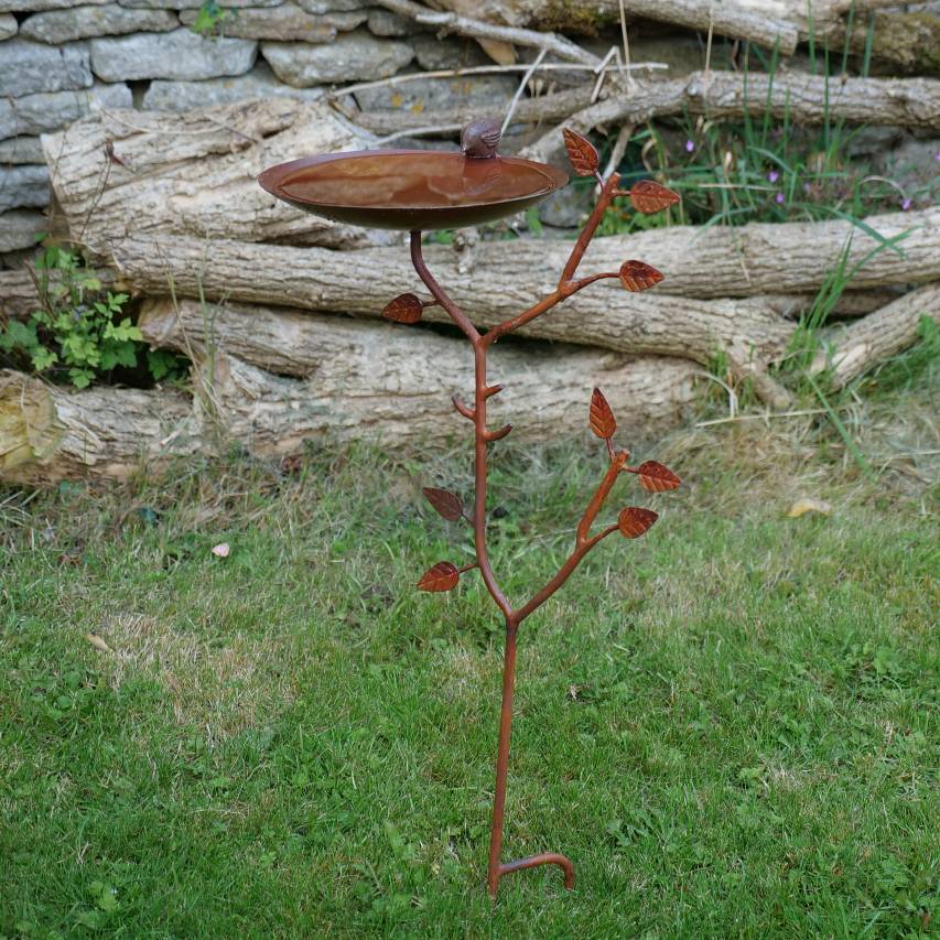 Cherington metal bird bath - Image 2