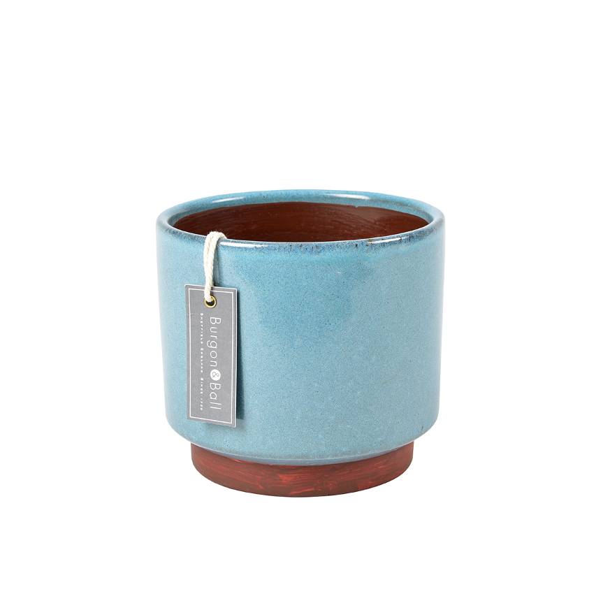 Malibu glazed pot - blue - Image 2