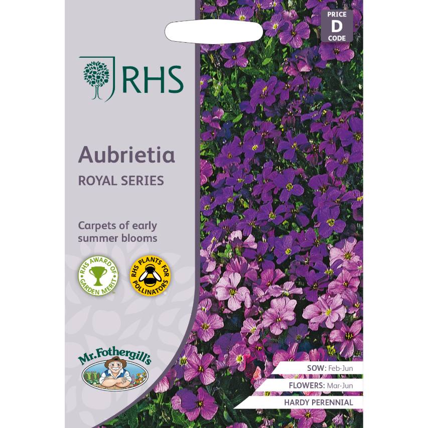 RHS aubrieta 'Royal Series'
