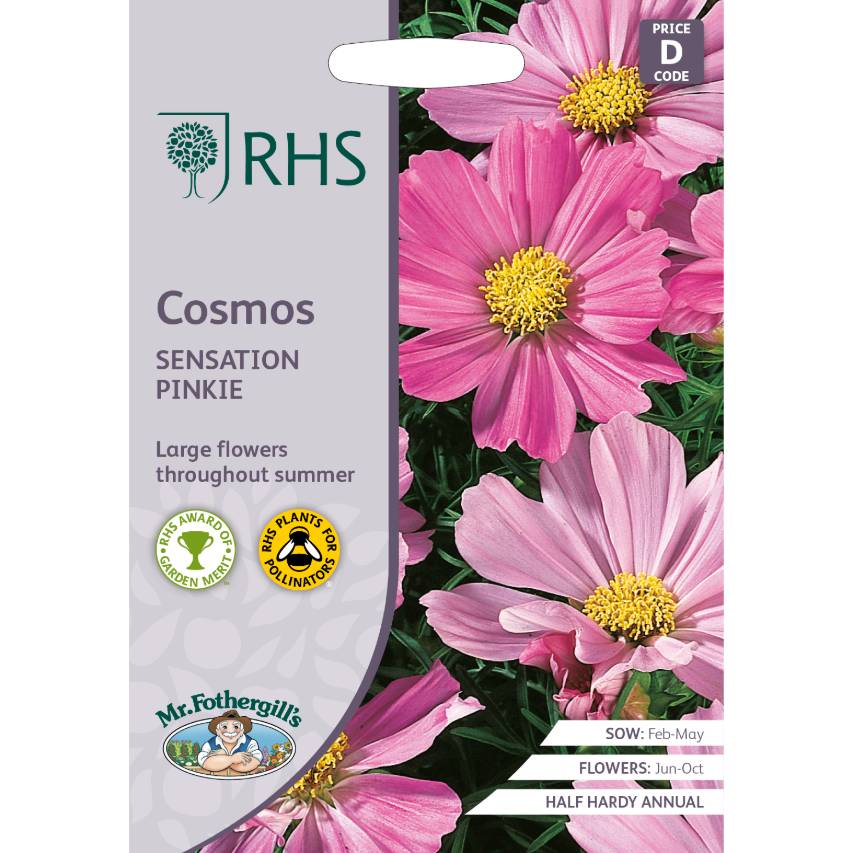 RHS cosmos 'Sensation Pinkie'