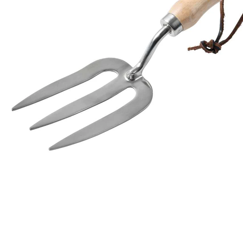 RHS stainless steel garden hand fork - Image 2
