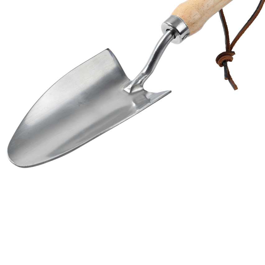RHS stainless steel garden hand trowel - Image 2