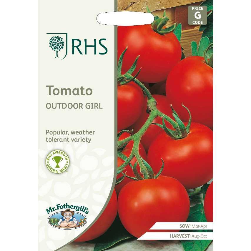 RHS tomato 'Outdoor Girl'