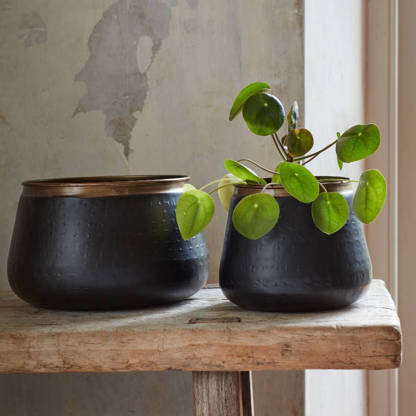 Sahara Sunset metal plant pot - Image 12
