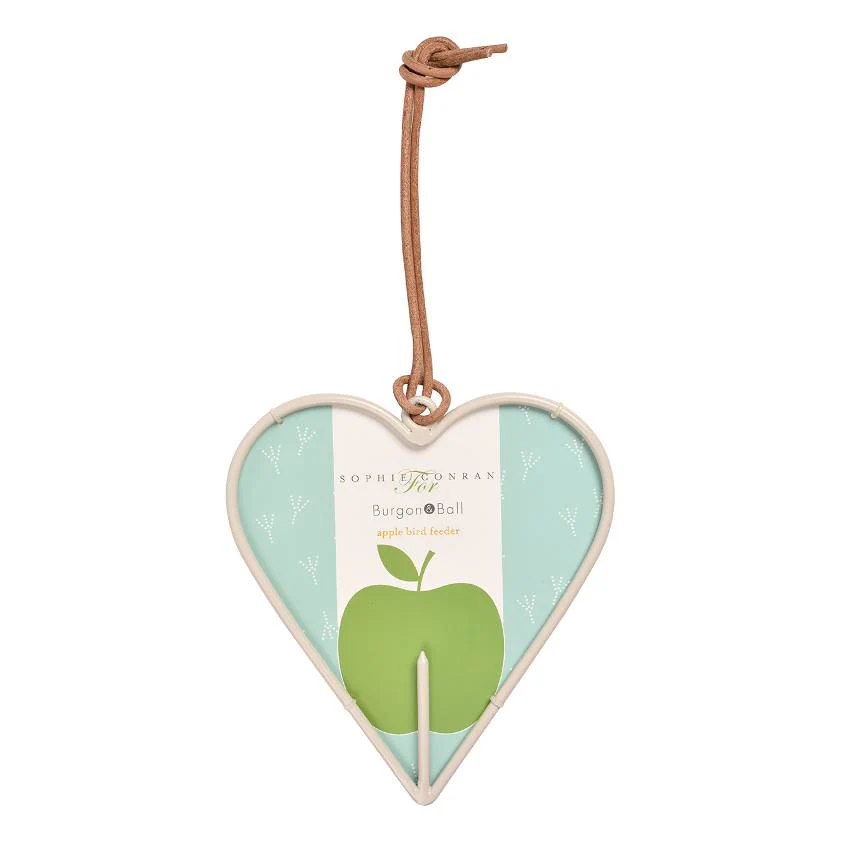 Sophie Conran apple bird feeder - heart