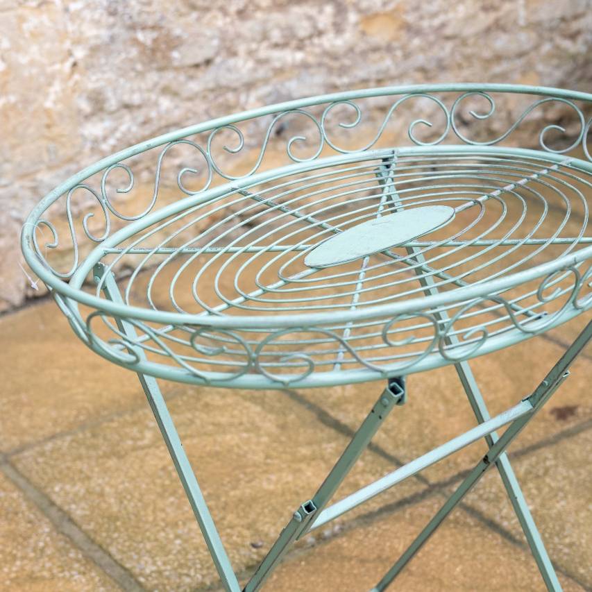 Woodland butlers table - green - Image 2