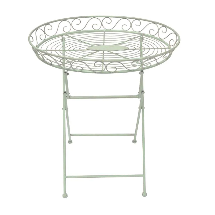 Woodland butlers table - green - Image 4